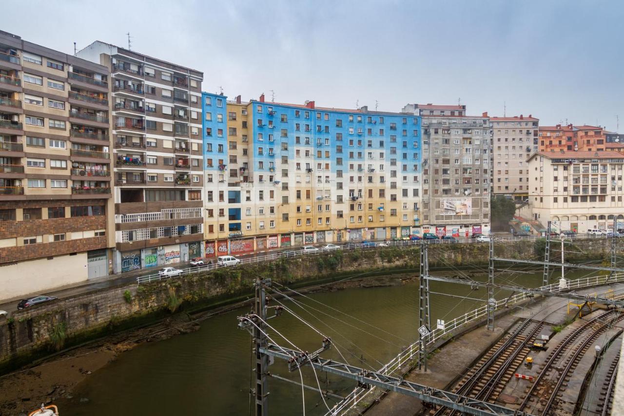 Old Bilbao Con Vistas A La Ria Daire Dış mekan fotoğraf